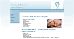 Desktop Screenshot of nurturinghandshomecare.com
